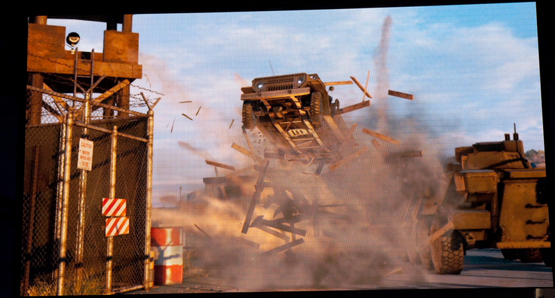 Illustration for article titled The Metal Gear Solid Side Mission Demo Ended With A Badass Car Jump